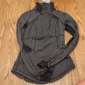 Lululemon herringbone 3/4 zip